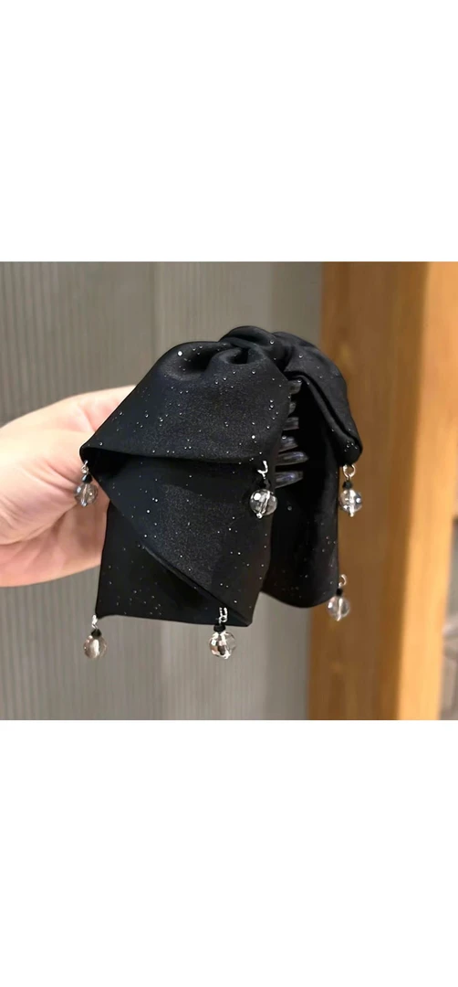 【一帘幽梦】法式多层蝴蝶结抓夹显发量复古气质马尾夹发夹后脑勺