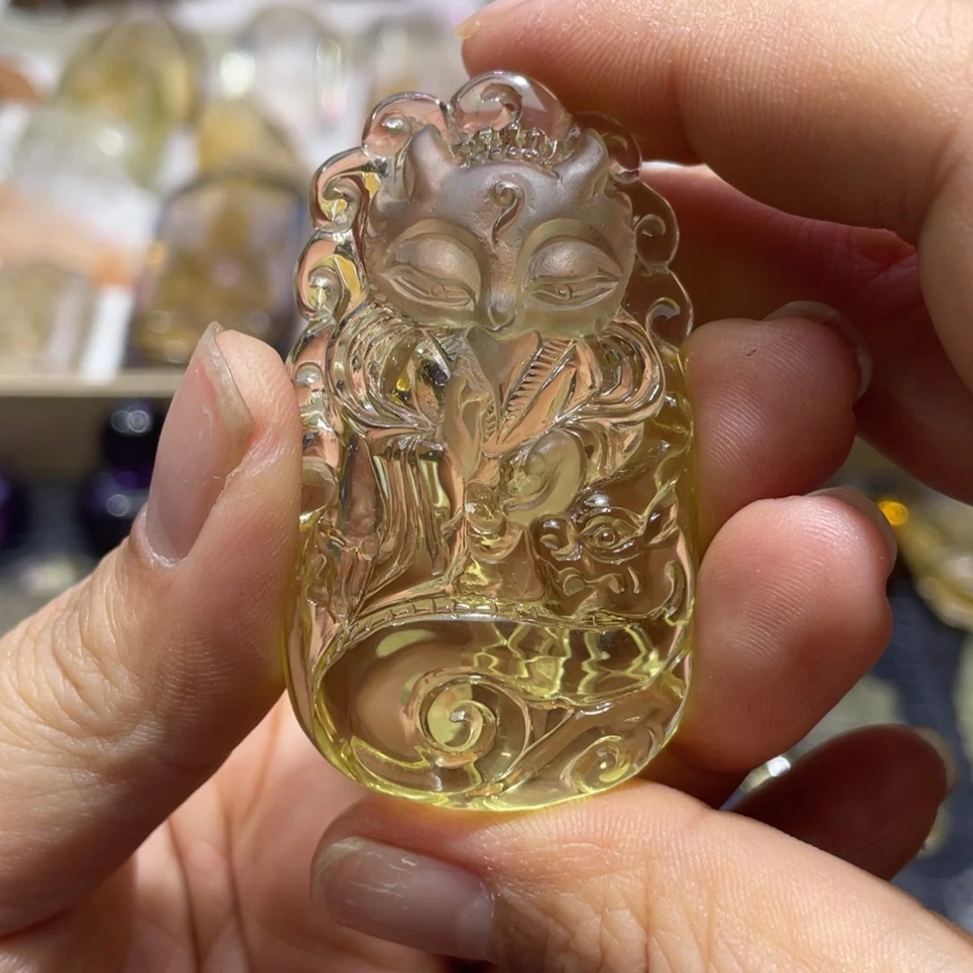 水晶颈饰未镶嵌定制