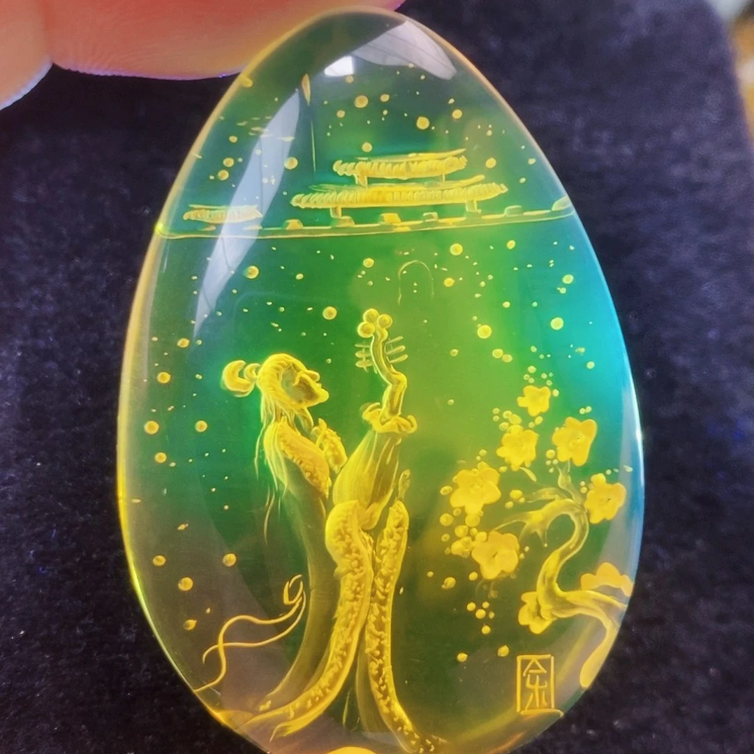 【闪购商品】金珀吊坠(不含链)未镶嵌