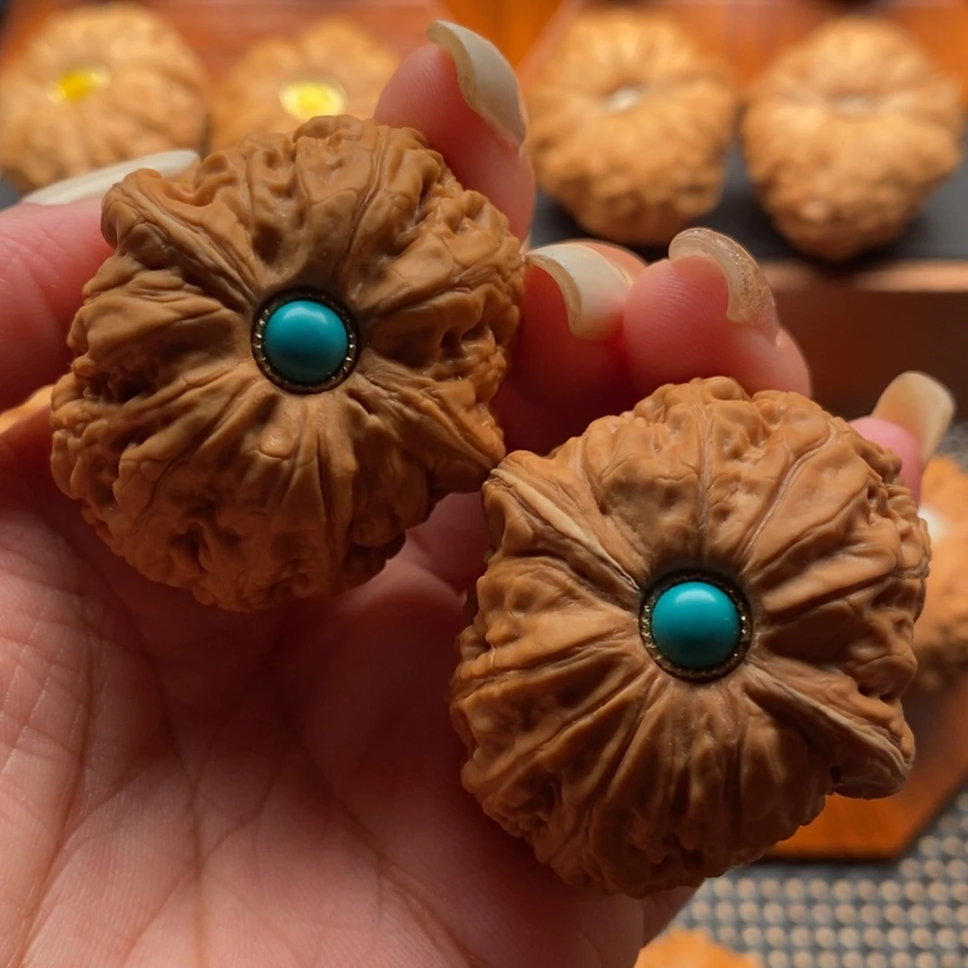 文玩核桃把件42尺寸全品平谷元宝