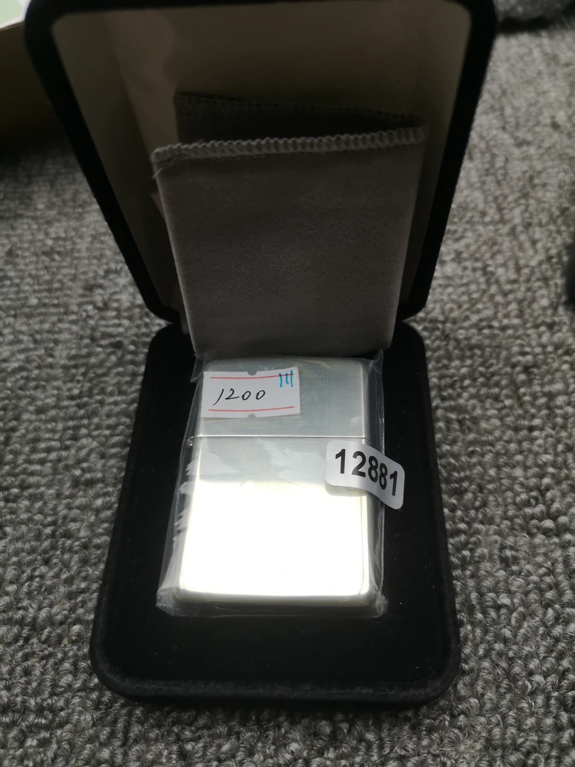 Zippo打火机回血07银光板-12881