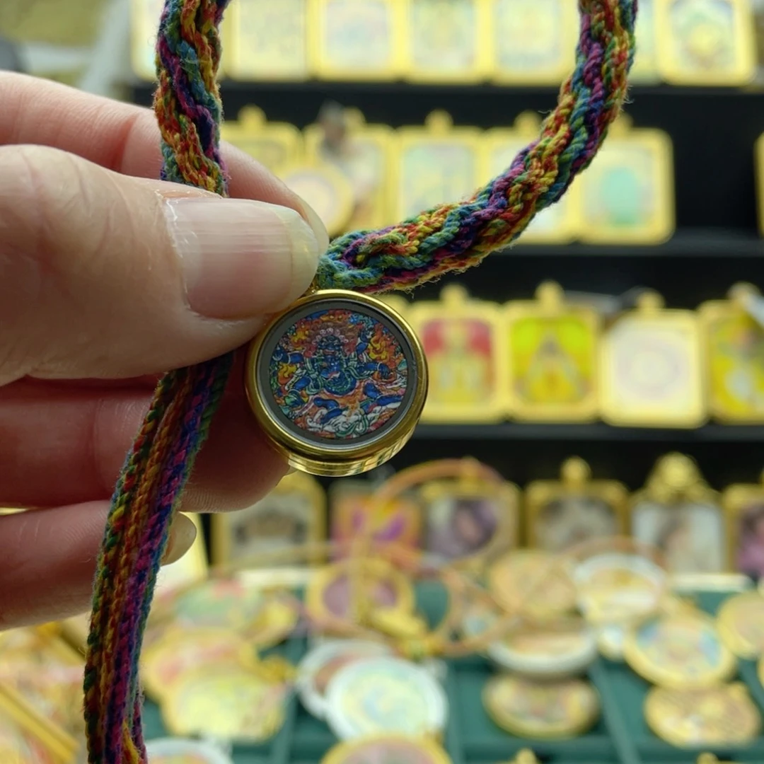 吊坠L**n唐卡的制作方法与技巧