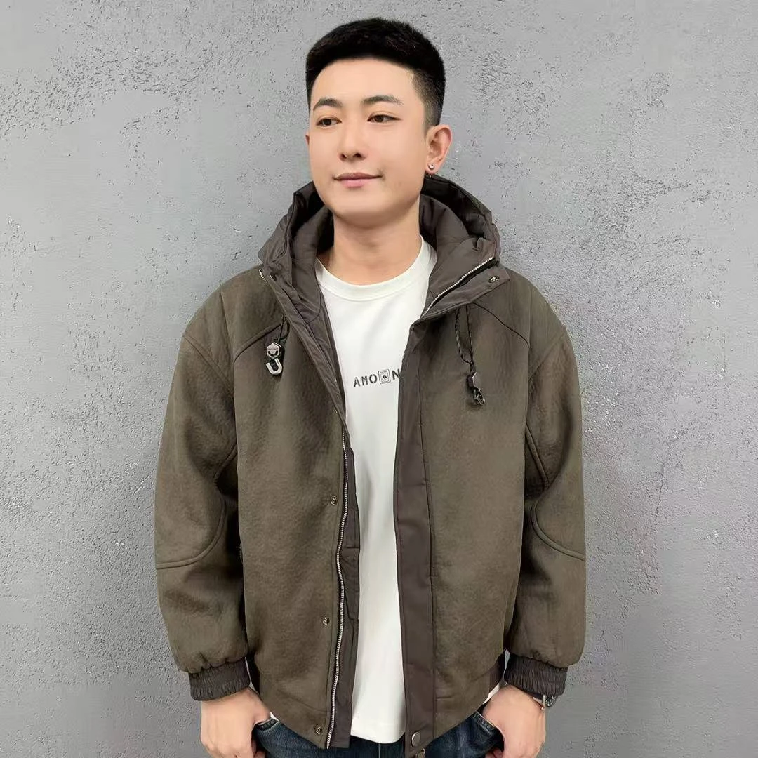 百搭潮流简约干净加厚防寒时尚保暖冬季新款棉衣款号13119