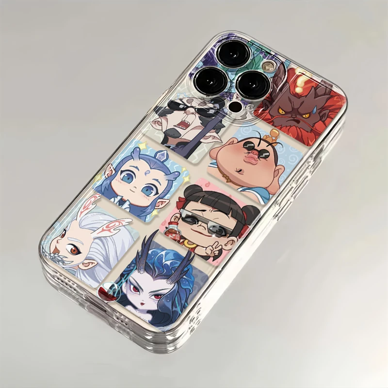 Q版哪吒合集适用iPhone16小米15华为苹果14promax手机壳12太空13