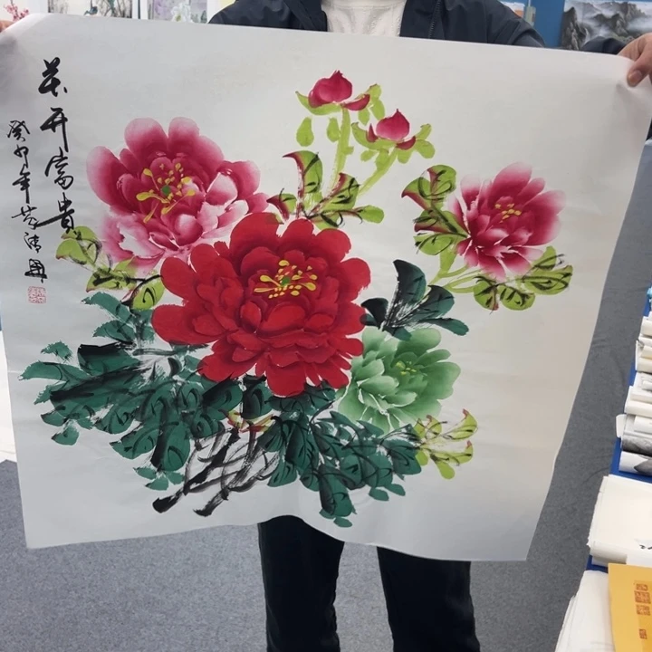 国画绘画作品请欣赏展示
