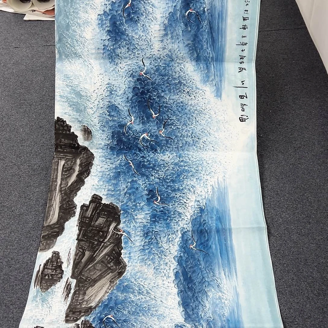 国画事事顺心如意万事如意万事