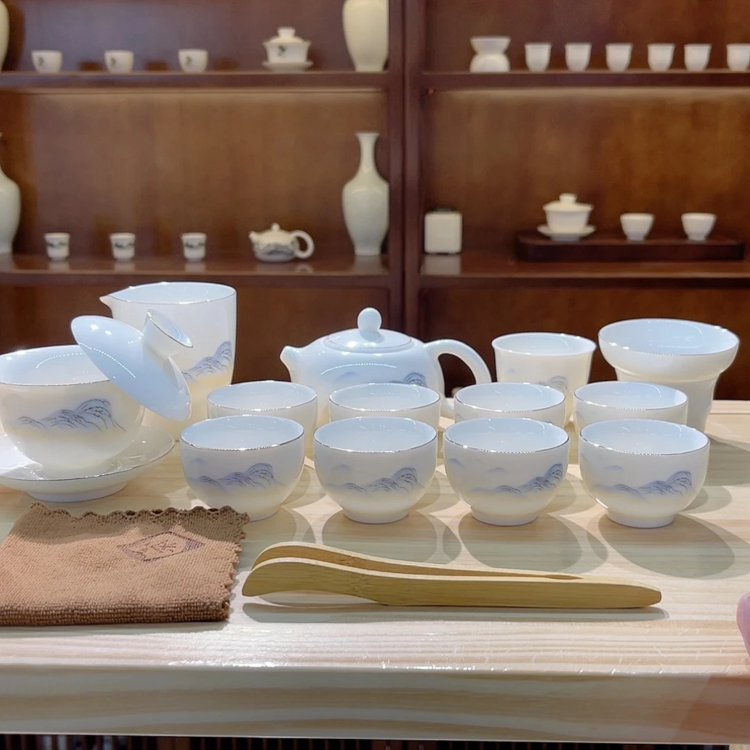 瓷片羊脂玉瓷羊脂玉瓷