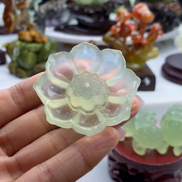 岫玉未镶嵌四大名玉香插