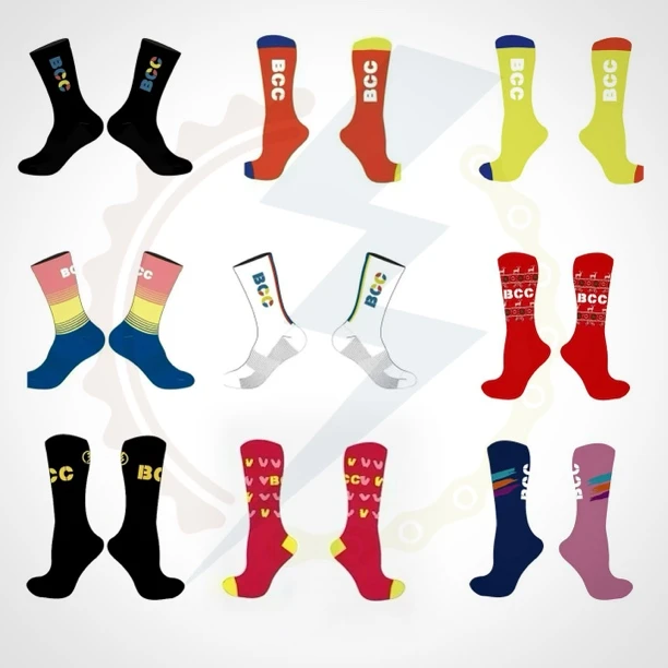 【到手四双】BCC高弹机能专业骑行压缩袜