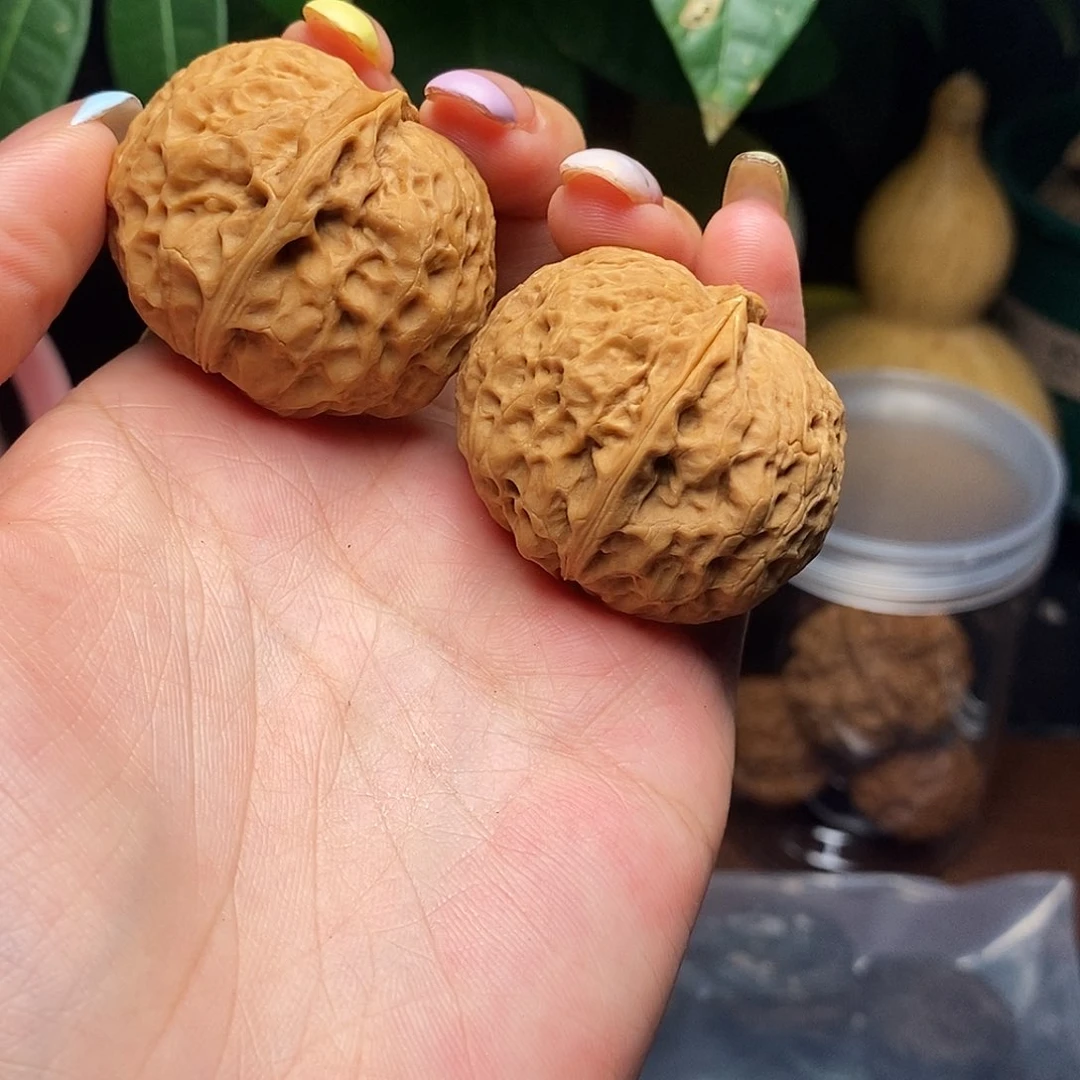 文玩核桃把件五*桥元宝