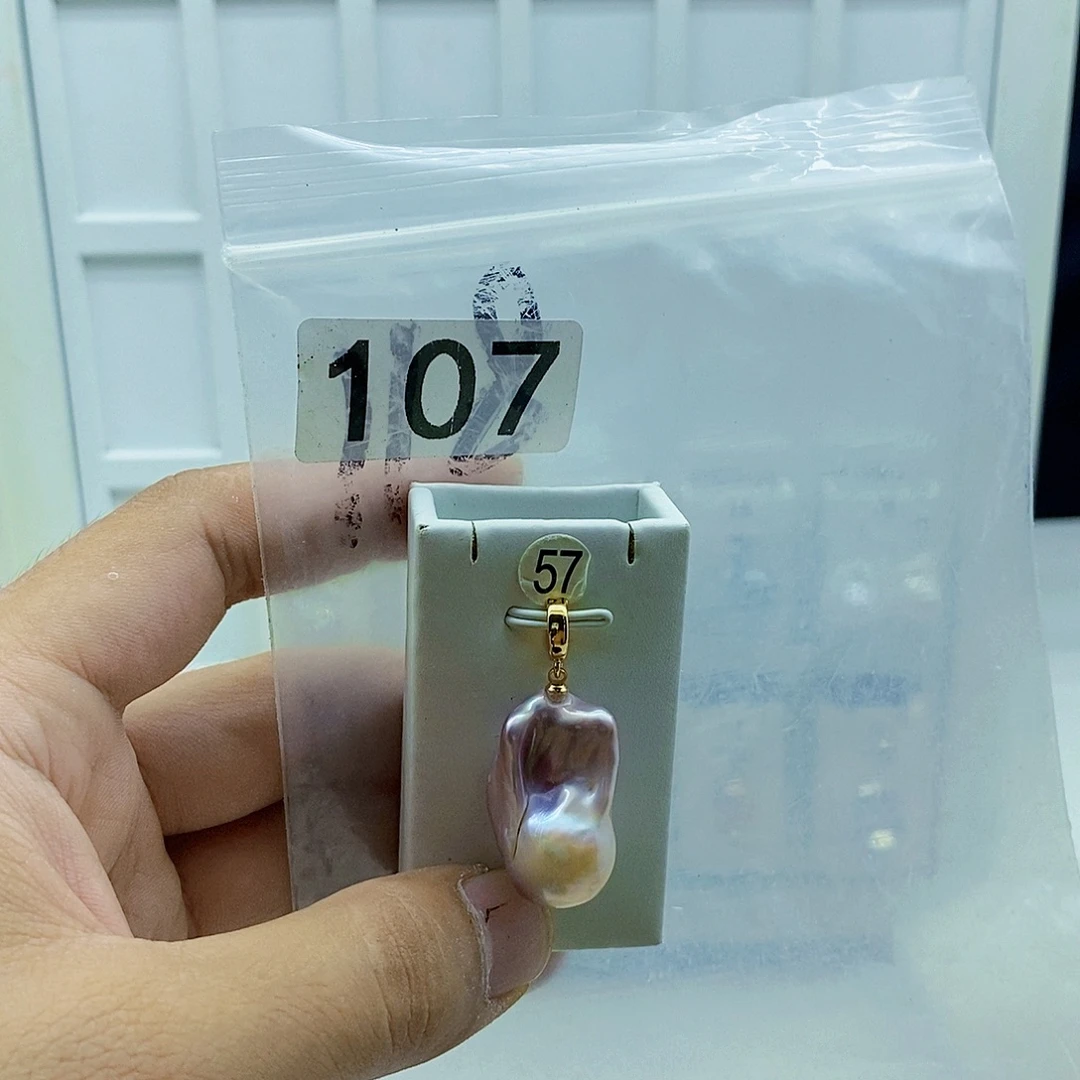 颈饰合金淡水珍珠