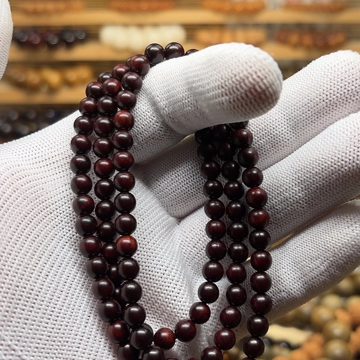 大***影手串/手链檀香紫檀（小叶紫檀）