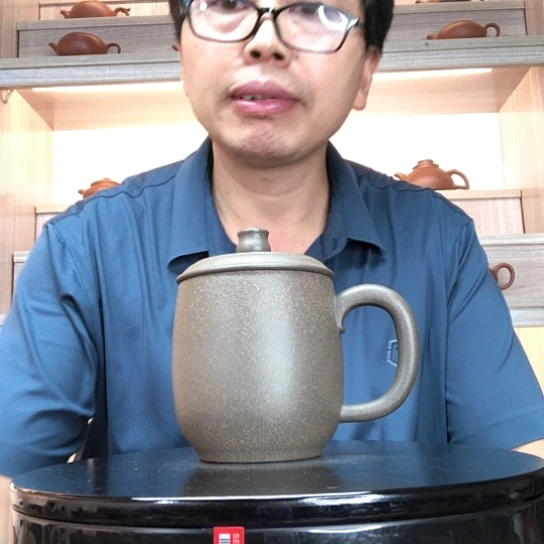 茶杯紫泥青玉杯容量400