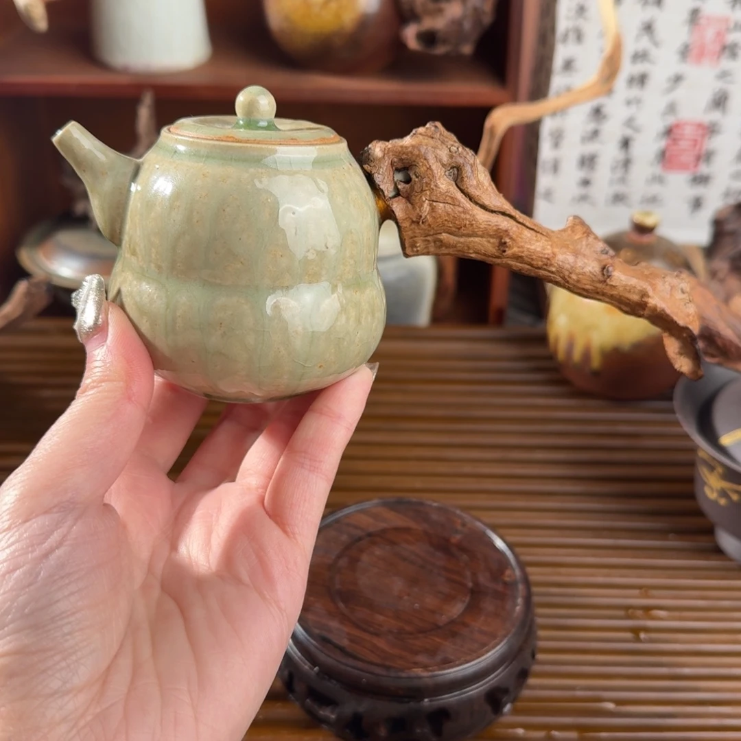 景德镇纯手工柴烧茶器孤品