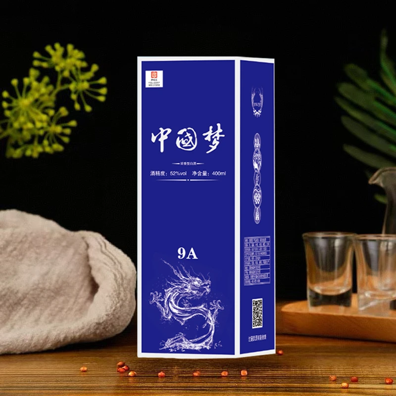 百年迎贺【中国梦】百年迎贺品牌浓香型白酒纯粮酒52度400ML