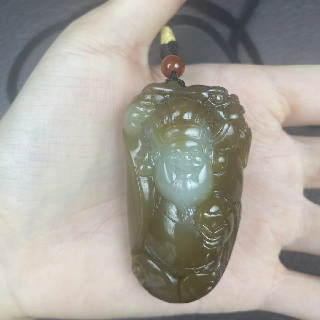 B1063和田玉财神2025108