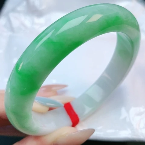 未镶嵌手镯翡翠55圈口882591