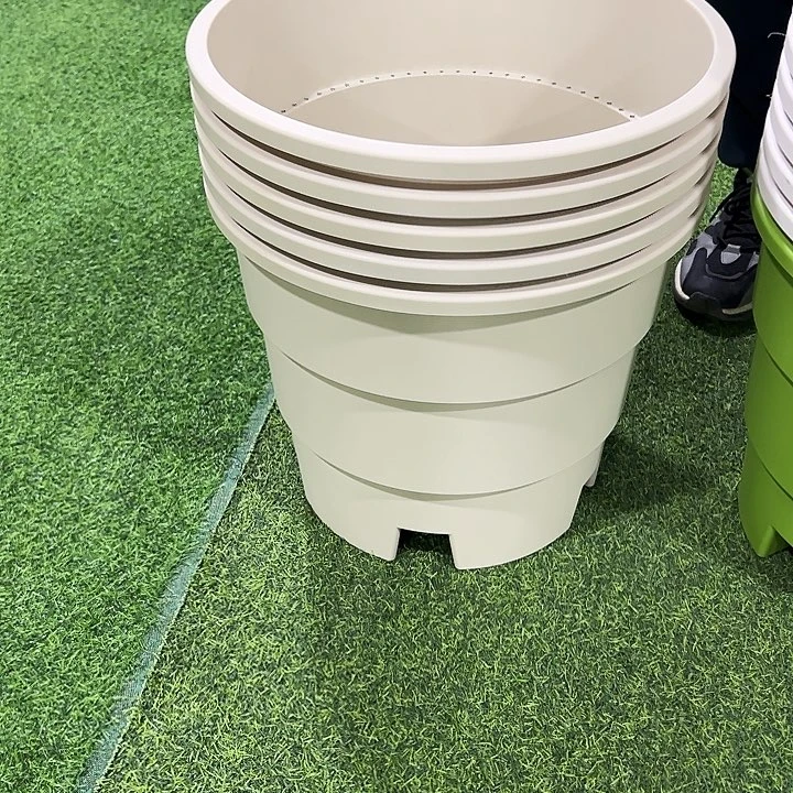 正品蓝莓盆口39高33米色3个无托