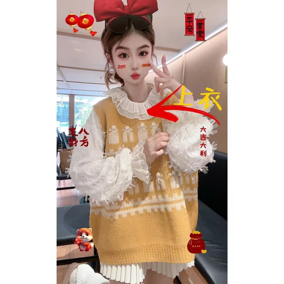 【月月专享】春日桃木.荷叶边喇叭袖时尚上衣XXJ-YG001166