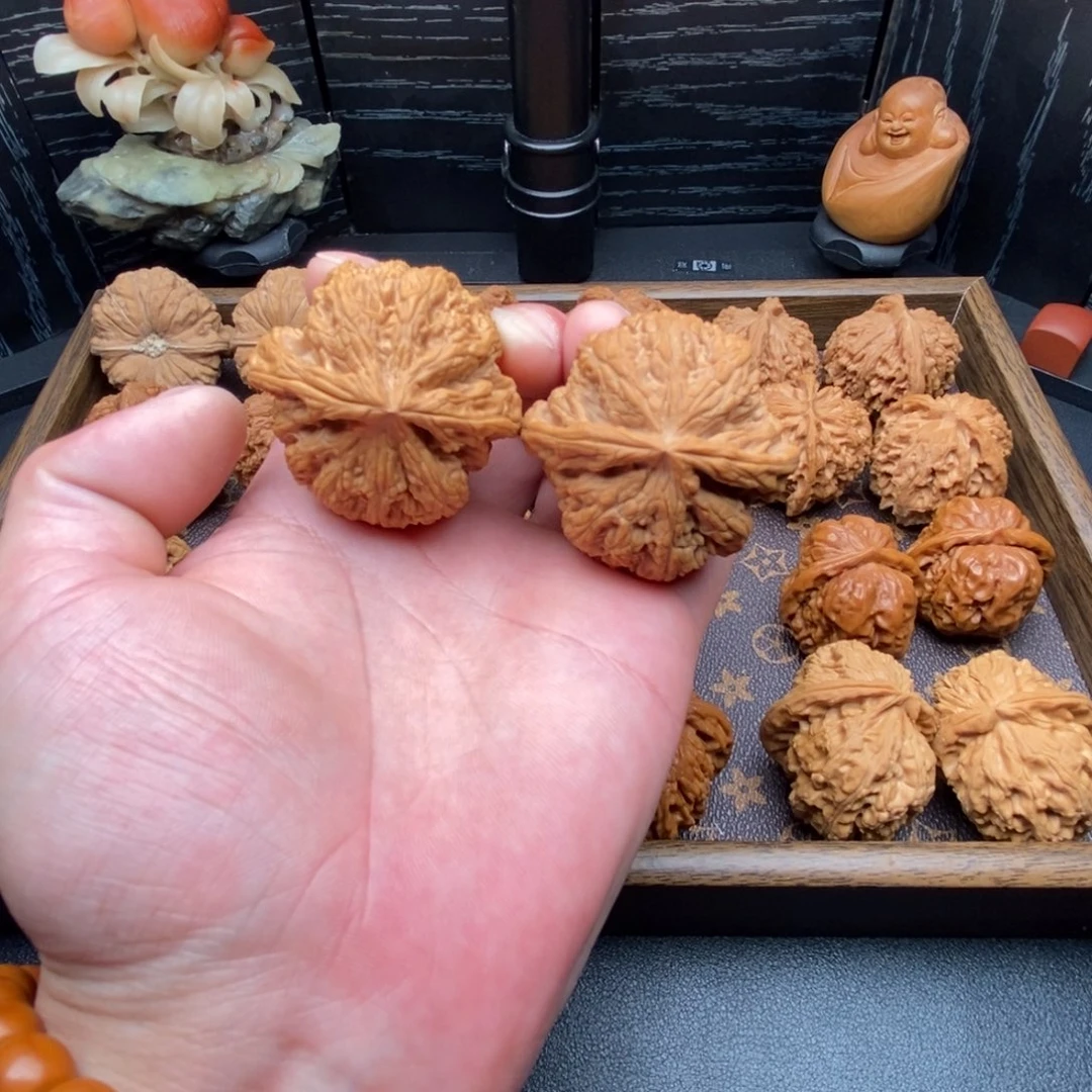 把件文玩核桃方****5粗筋45尺全品