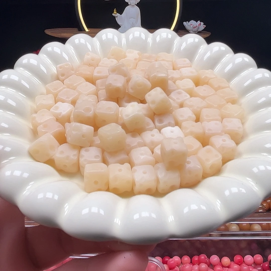 菩提根/象牙果手串卡12奶黄方糖奶酪20颗