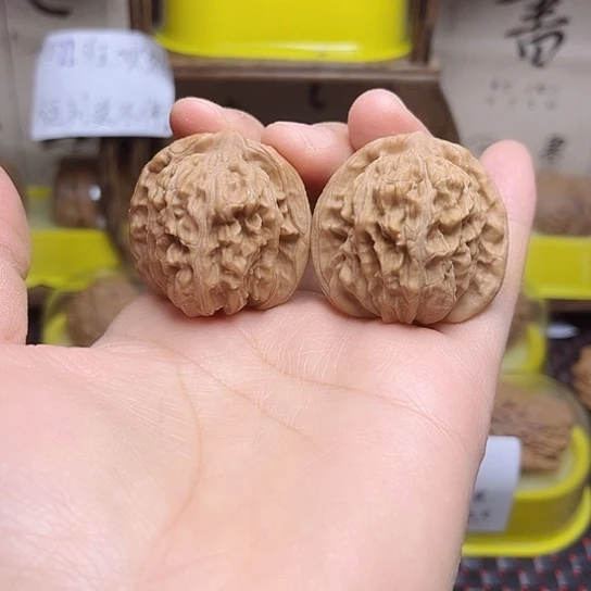 文玩核桃吊坠四座楼