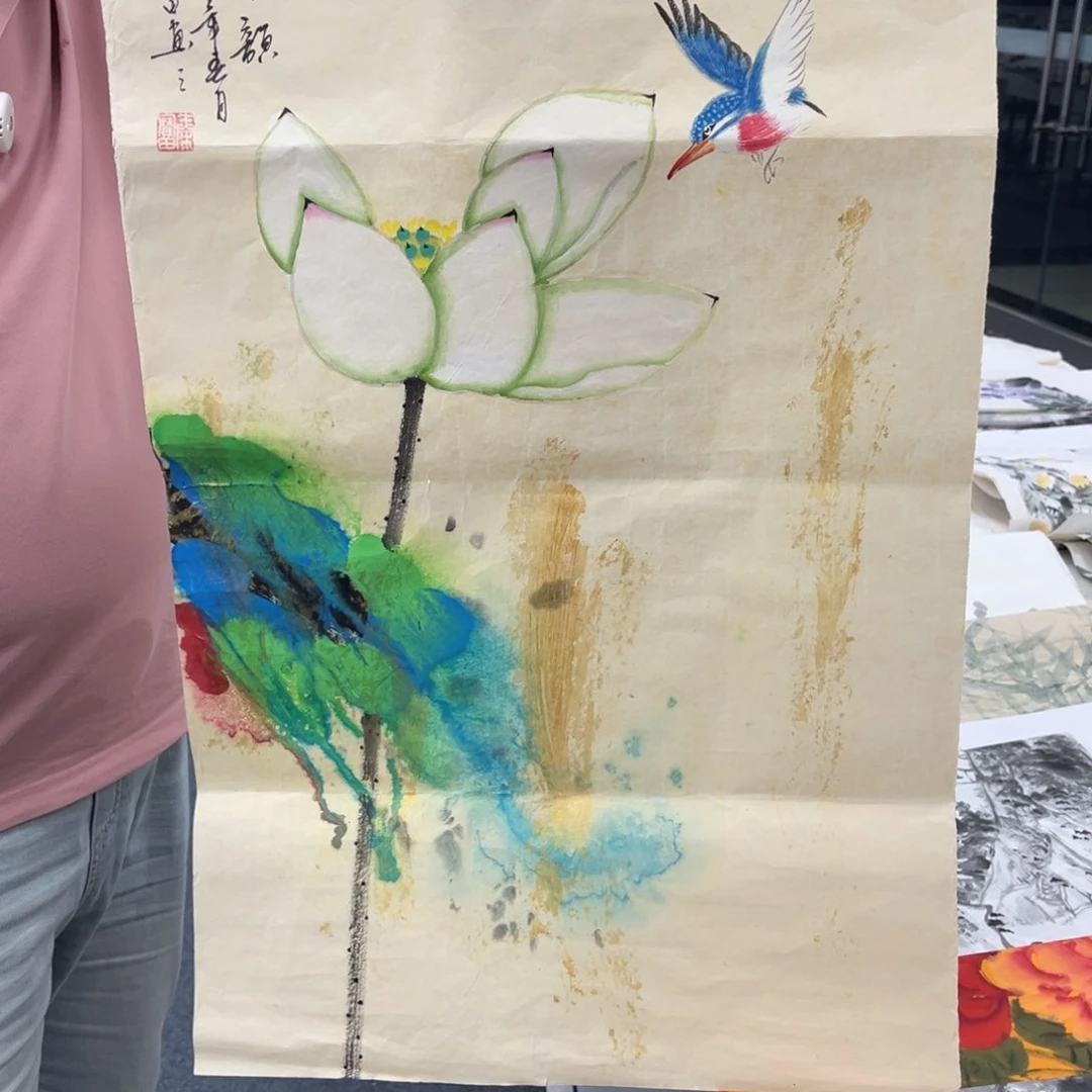国画纯手绘字画国画作品欣赏