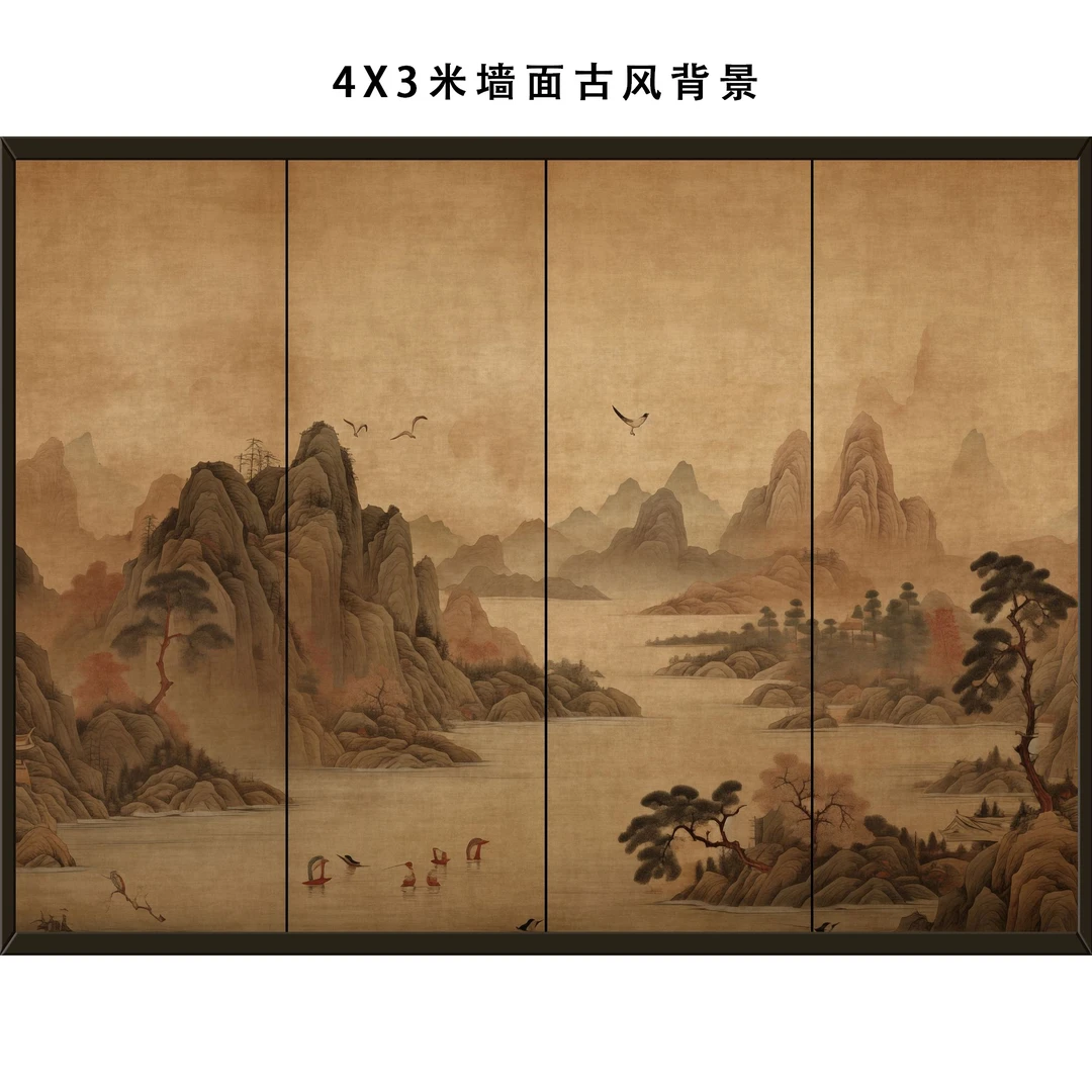 摄影背景 中式实景背景 汉服背景