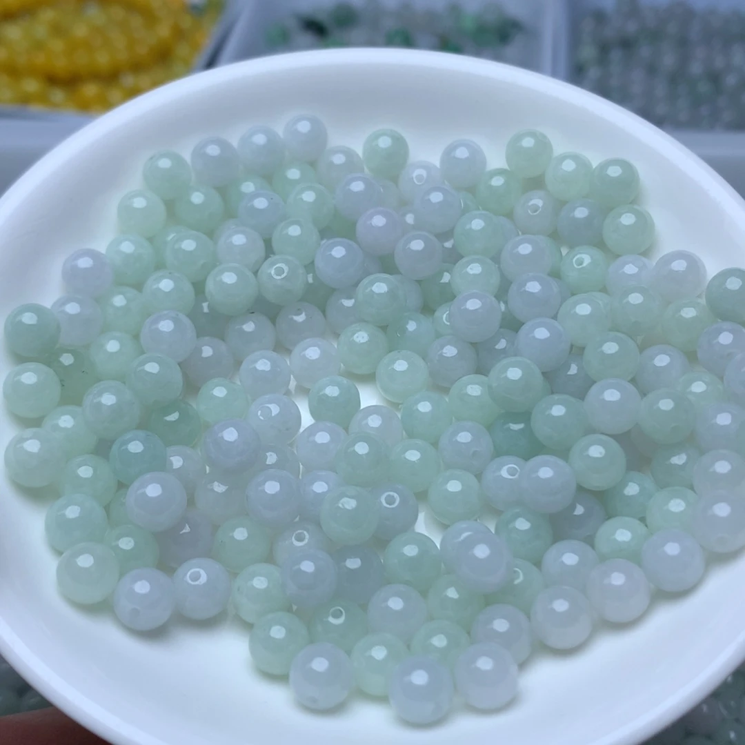 散珠翡翠卡6.4冰绿白50个