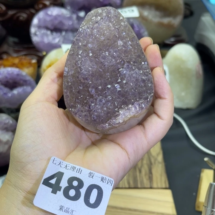 紫晶未镶嵌大型摆件（非配饰）