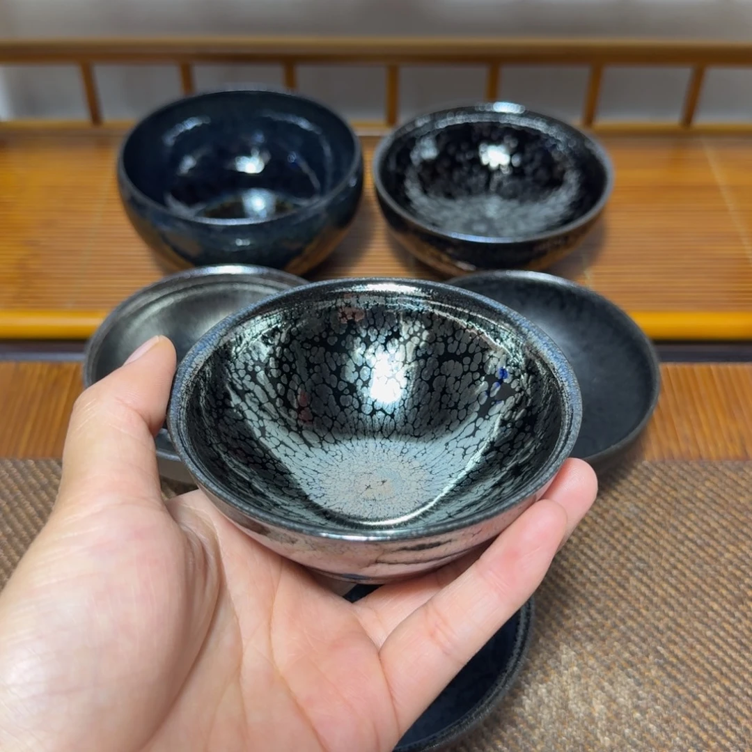茶盏建盏手工制作主人杯茶杯的