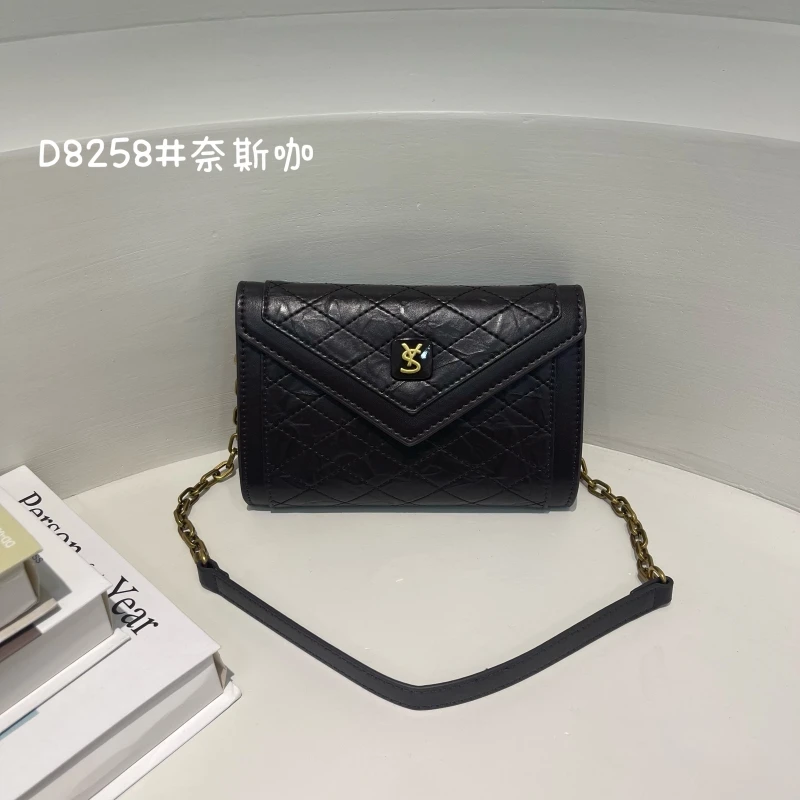 RAIN.CUN冬季2025新款轻奢设计单肩斜挎女包 ZT-D8258-奈斯咖