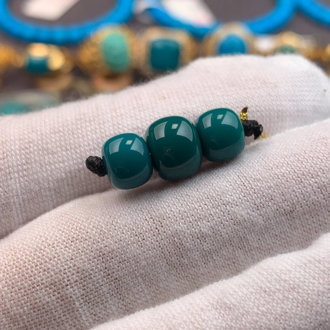 绿松石未镶嵌绿松石7+8mm