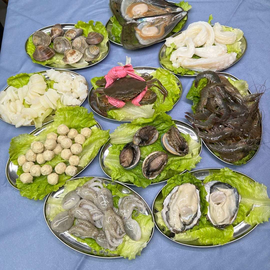 【同城闪送】海鲜火锅套餐（充氧活发，保鲜不保活）