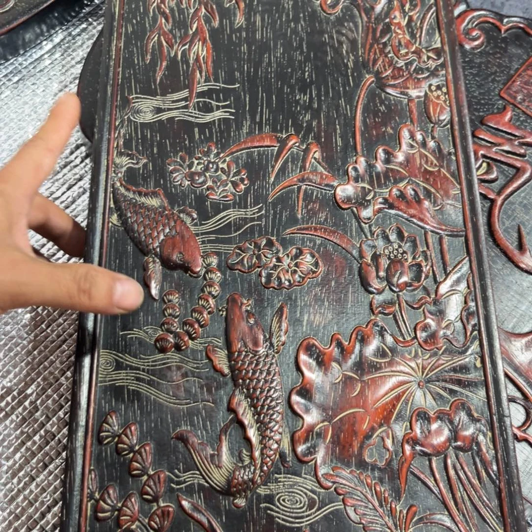 木非洲紫檀木雕牌匾挂匾