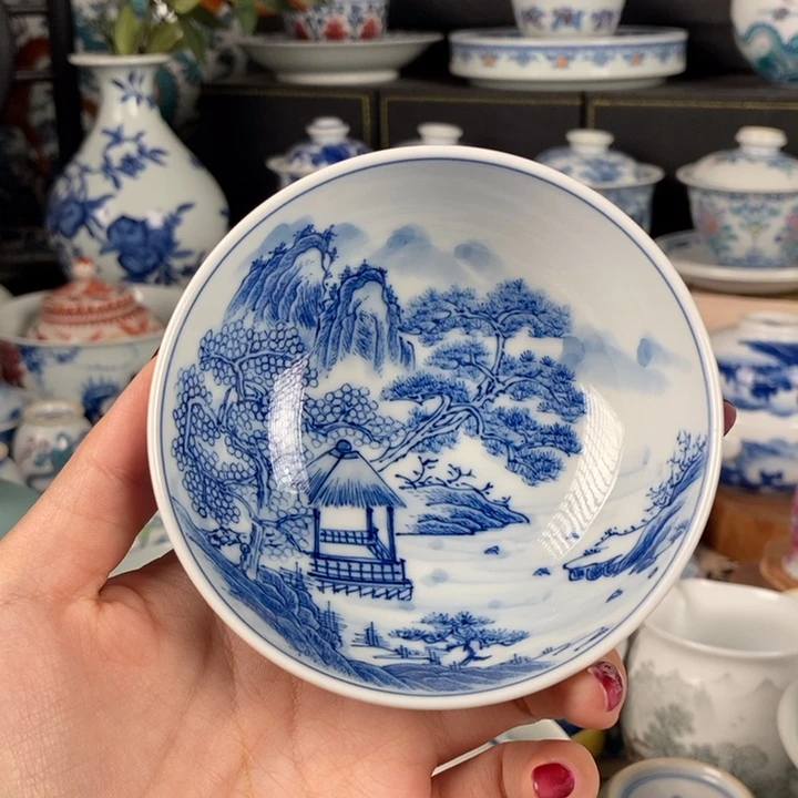 杯折葵非器山水普洱杯