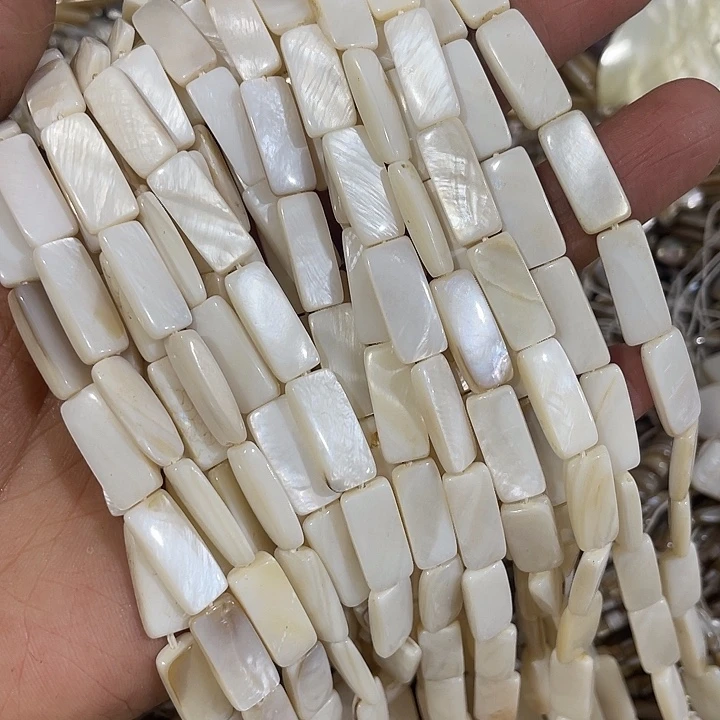 玛瑙/玉髓合金珠宝半成品2条贝壳无事牌