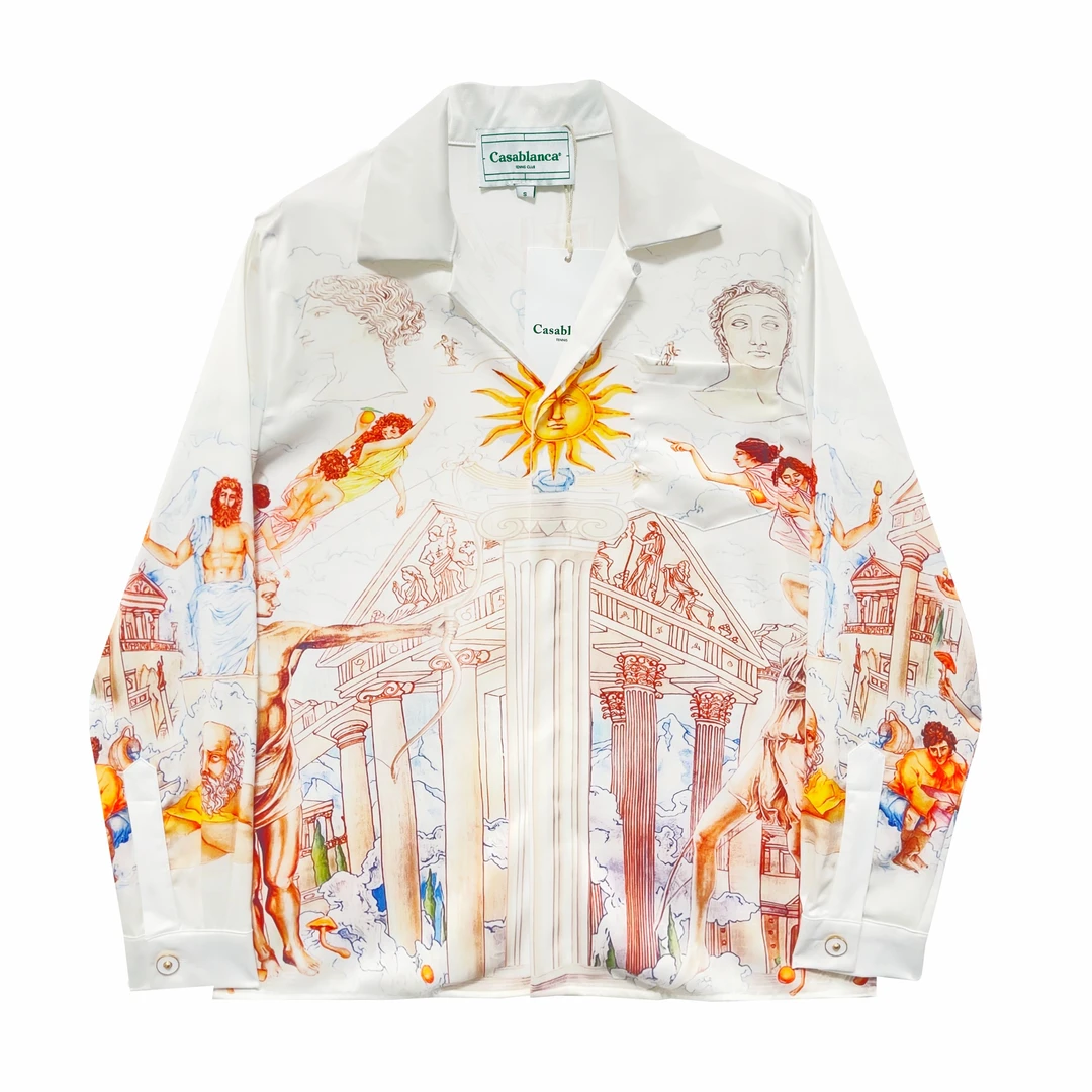 CASABLANCA 25 夏威夷风度假男女情侣夏威夷衬衣