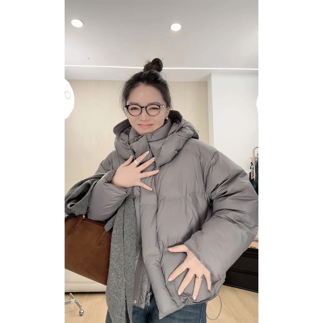 苏安家｜极光暖羽 三星安心羽绒溯源90白鸭绒可拆卸帽羽绒服