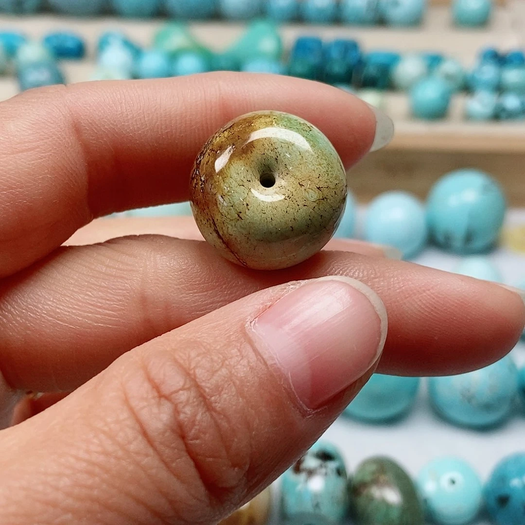 绿松石珠宝半成品未镶嵌