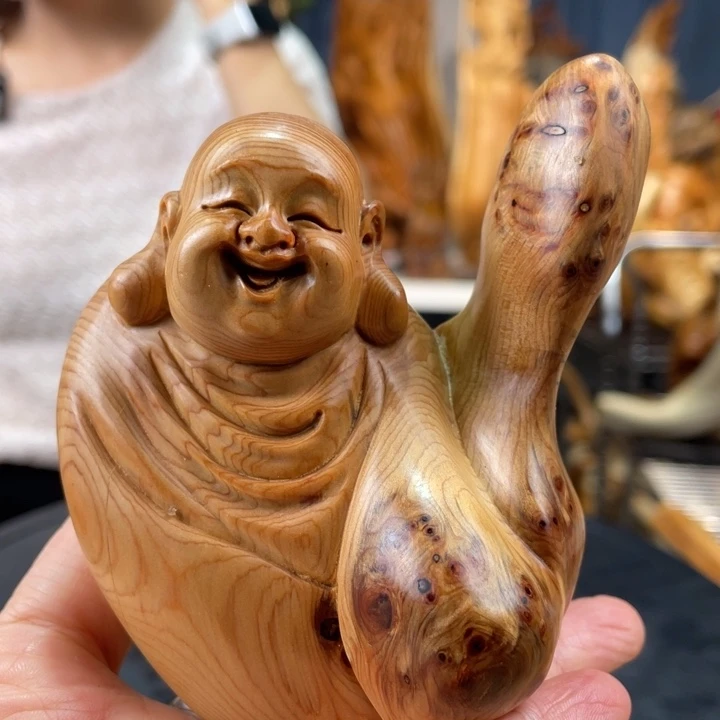 柏木（崖柏）手把件