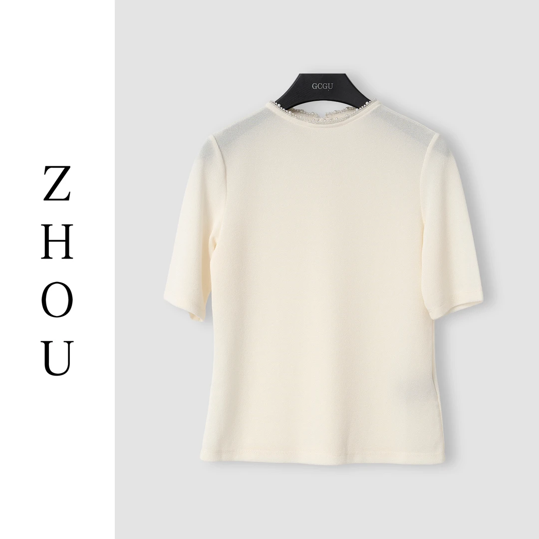 （周哥甄选）杏色上衣-22847