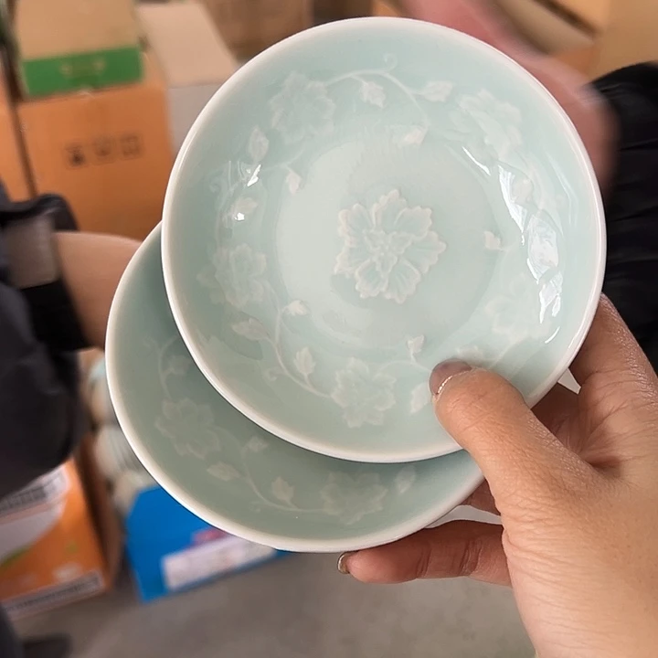 青瓷小米茶器龙泉青瓷