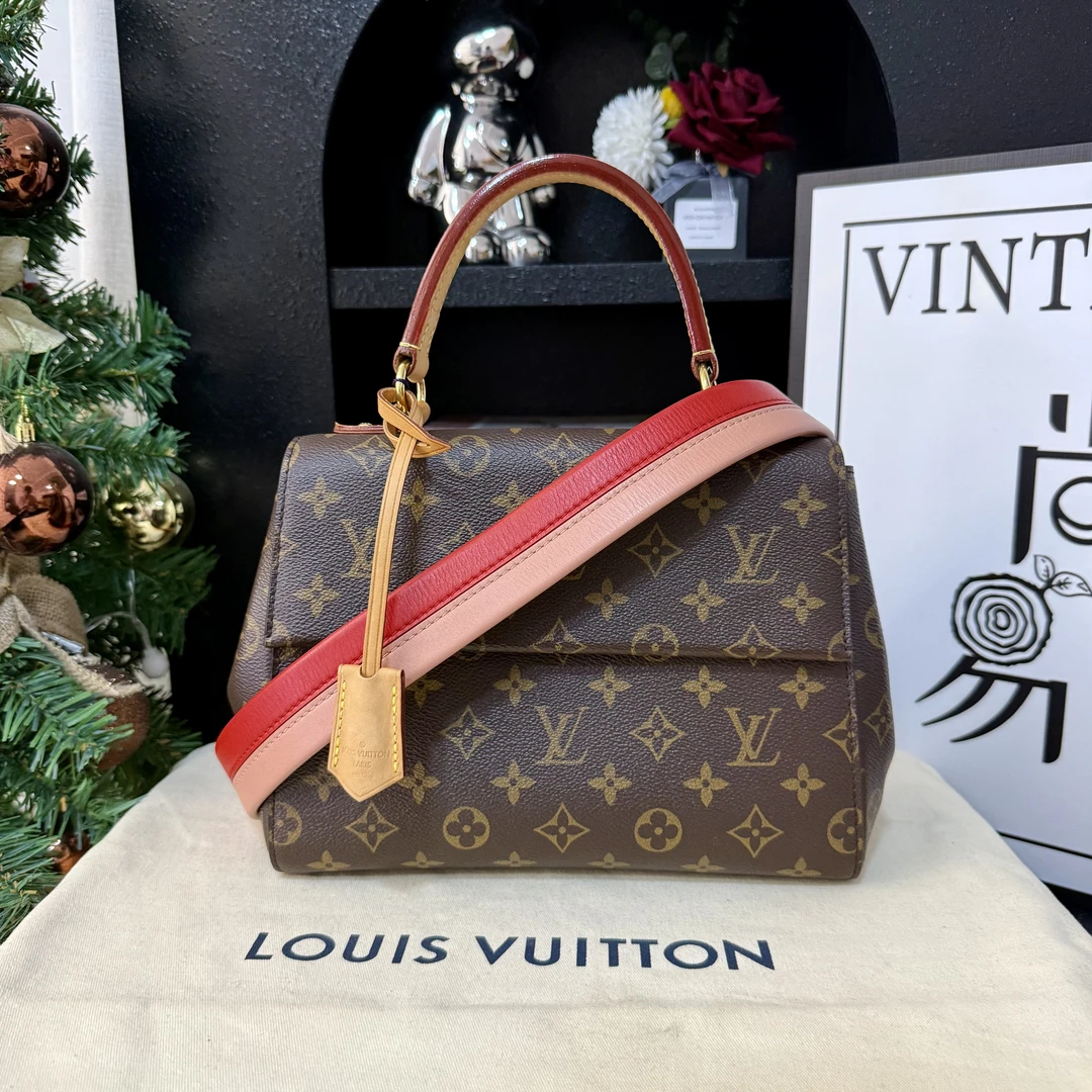 99新 LouisVuitton/路易威登 98新克鲁尼bb彩色二奢女包经典百搭