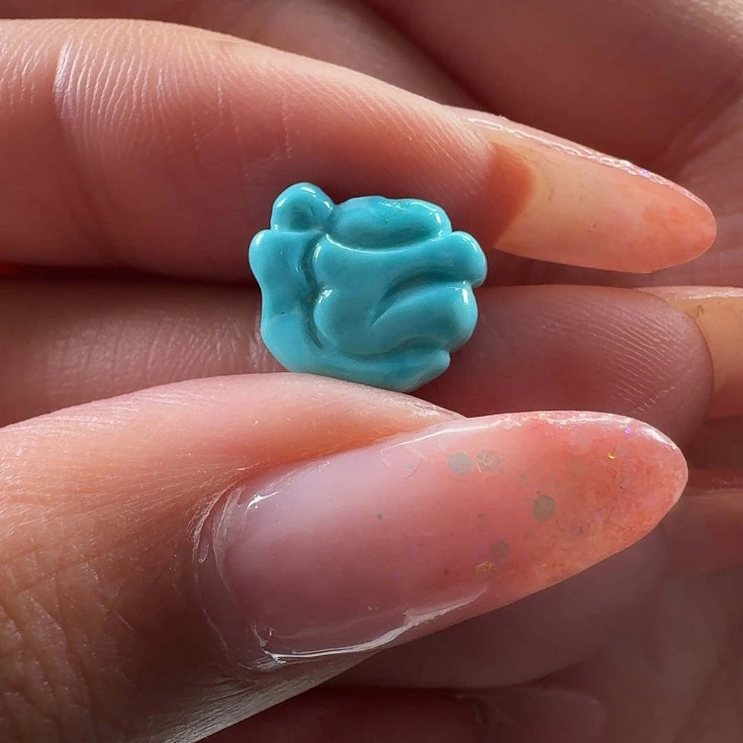 绿松石未镶嵌吊坠(不含链)大运