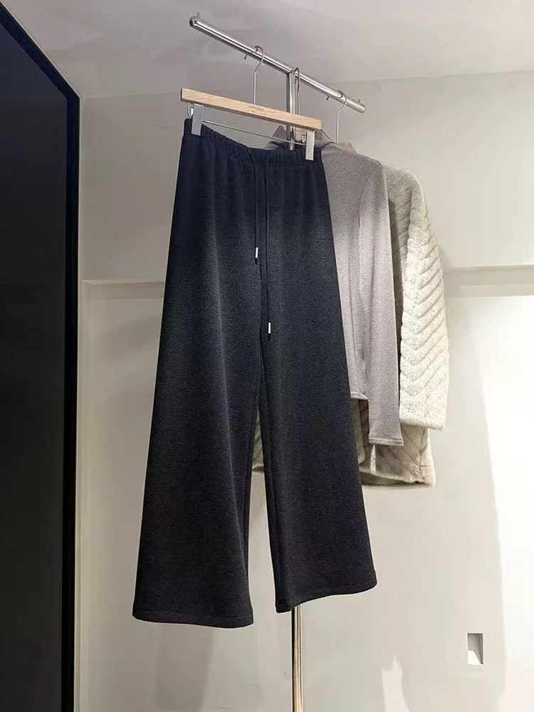 CGG 女加绒休闲裤23037