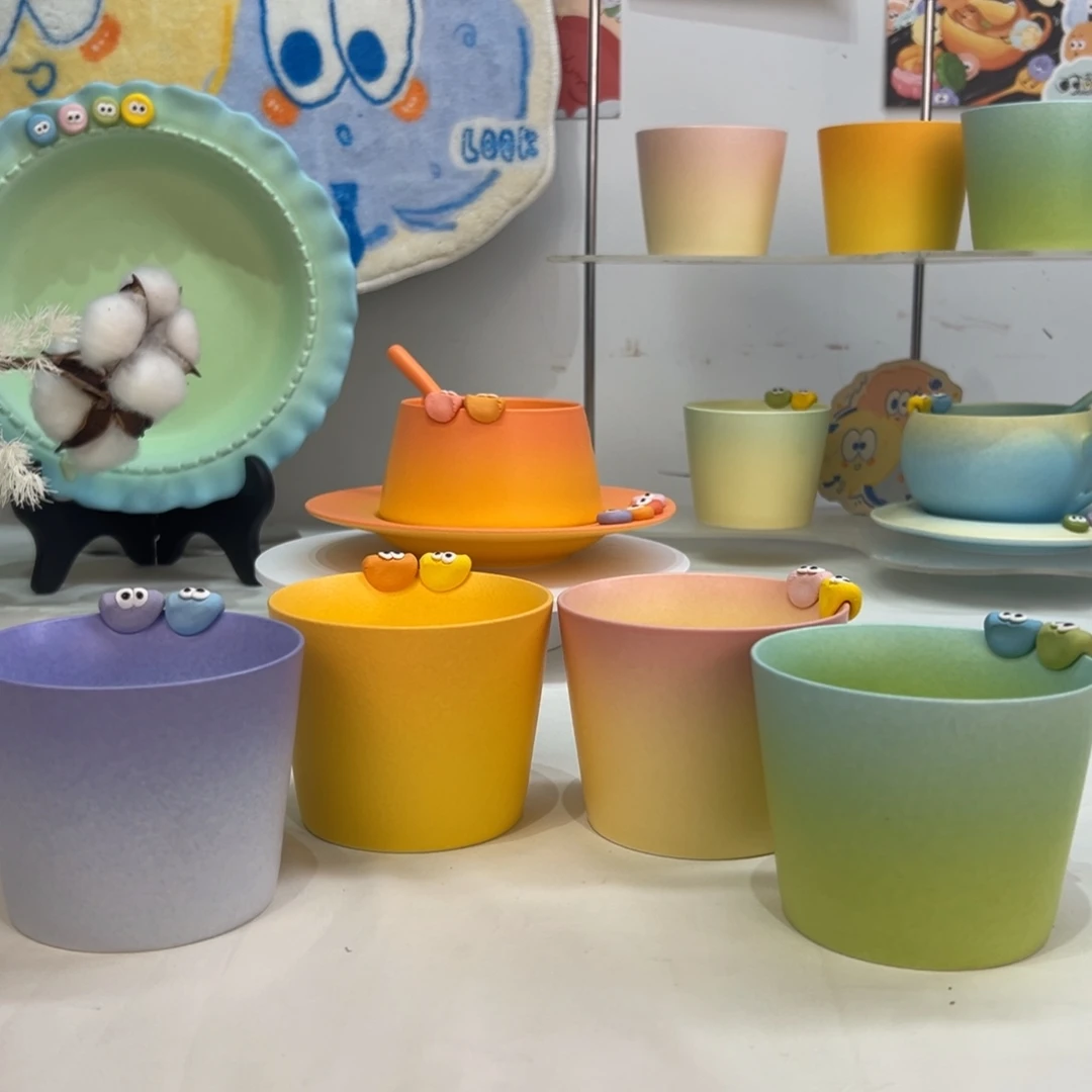 陶摆件猪口杯 价格162