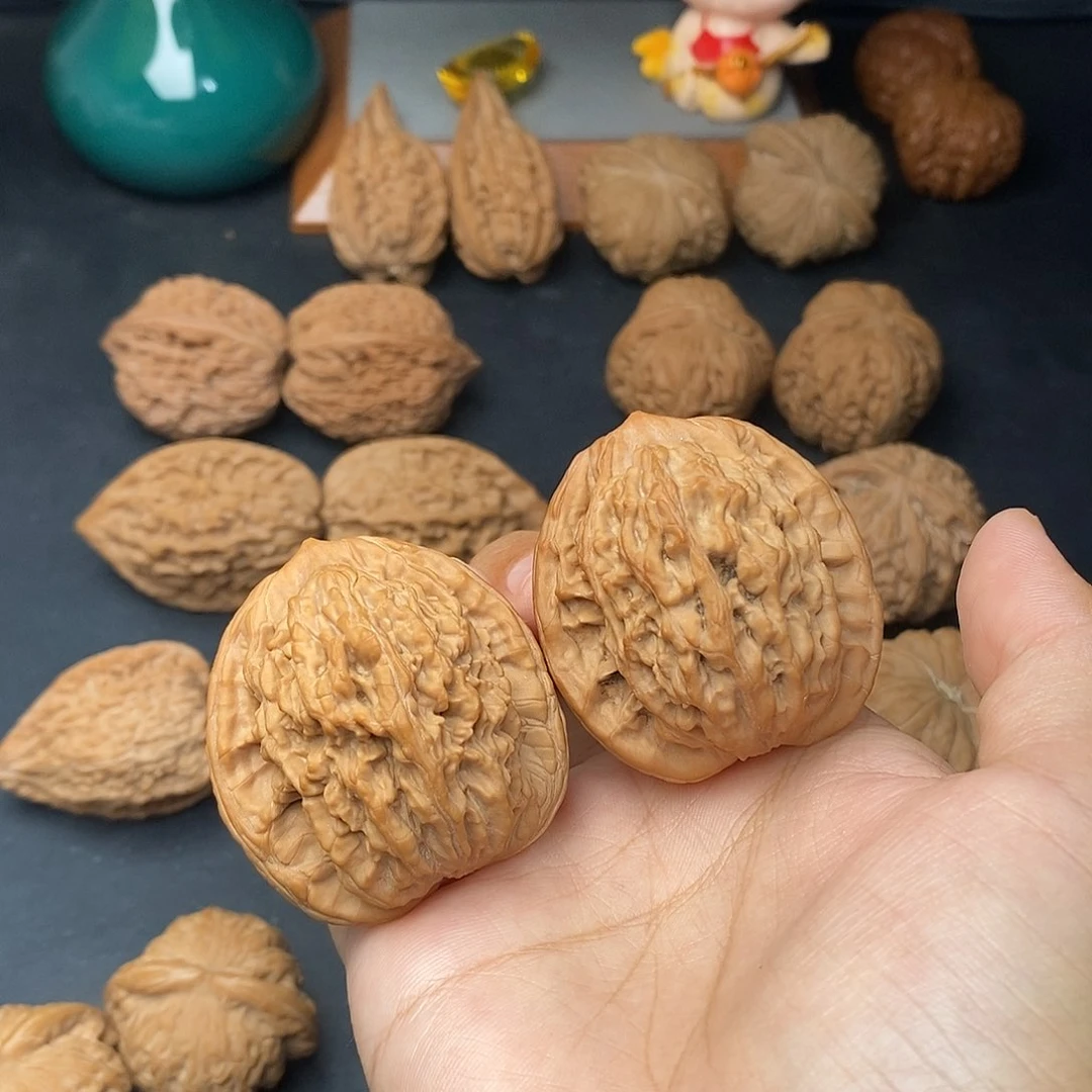 把件文玩核桃虎头全品41