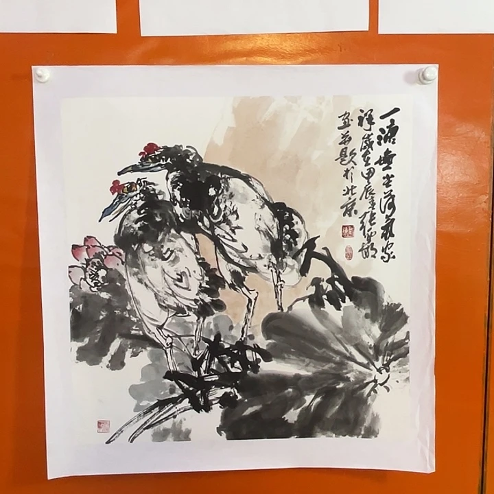 国画张圣敏先生纯手绘作品