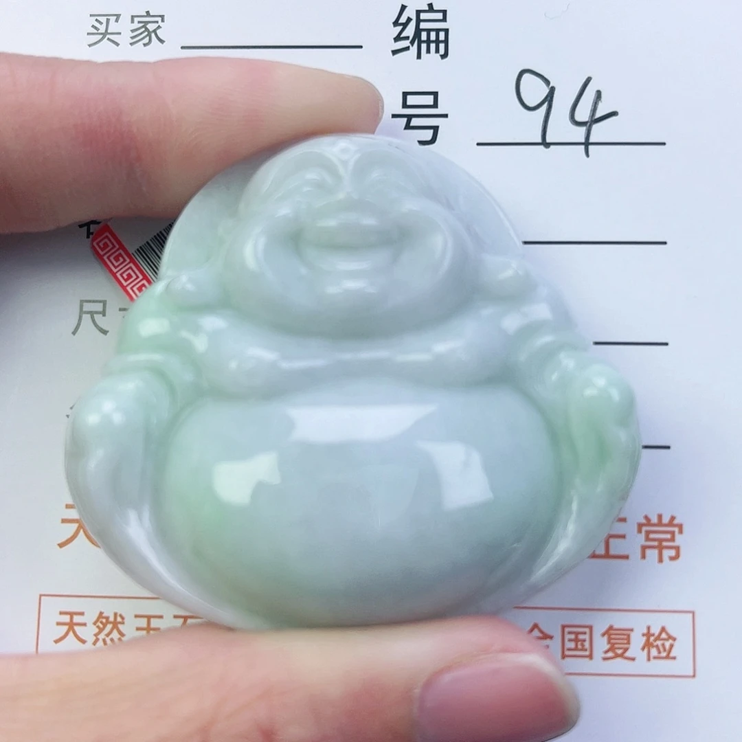 翡翠颈饰未镶嵌佛公